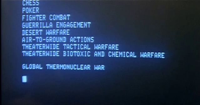 WarGames screen shot